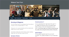 Desktop Screenshot of midwestteenprom.com